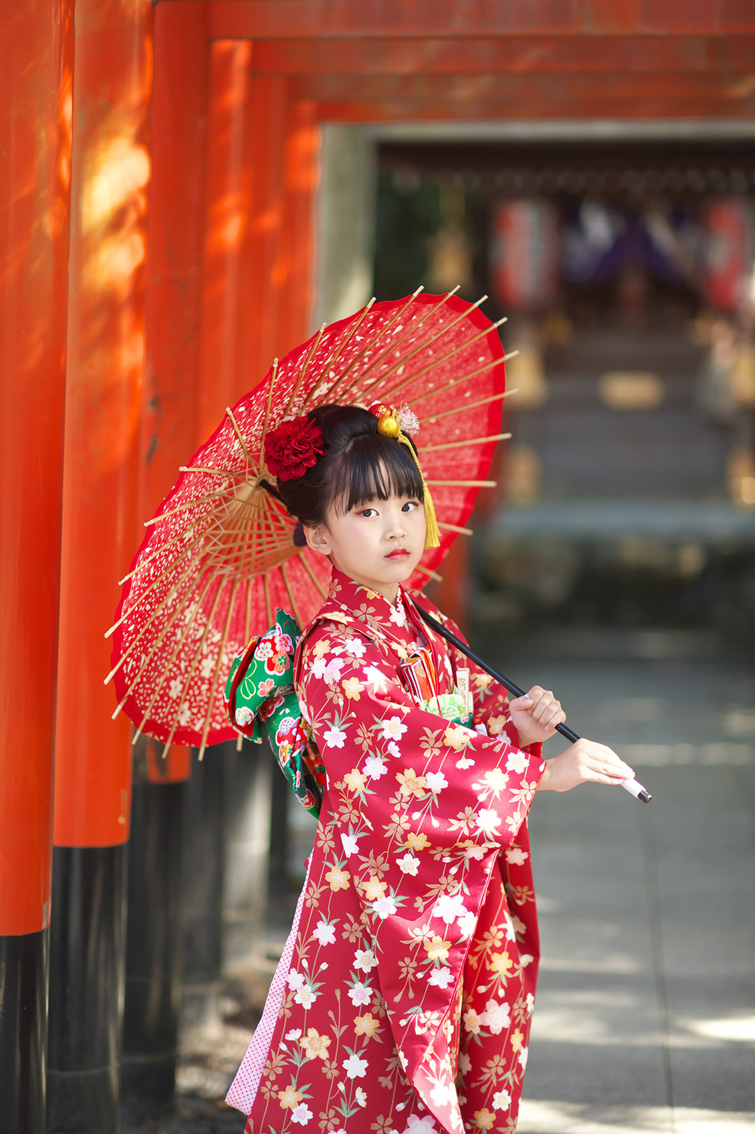赤い鳥居