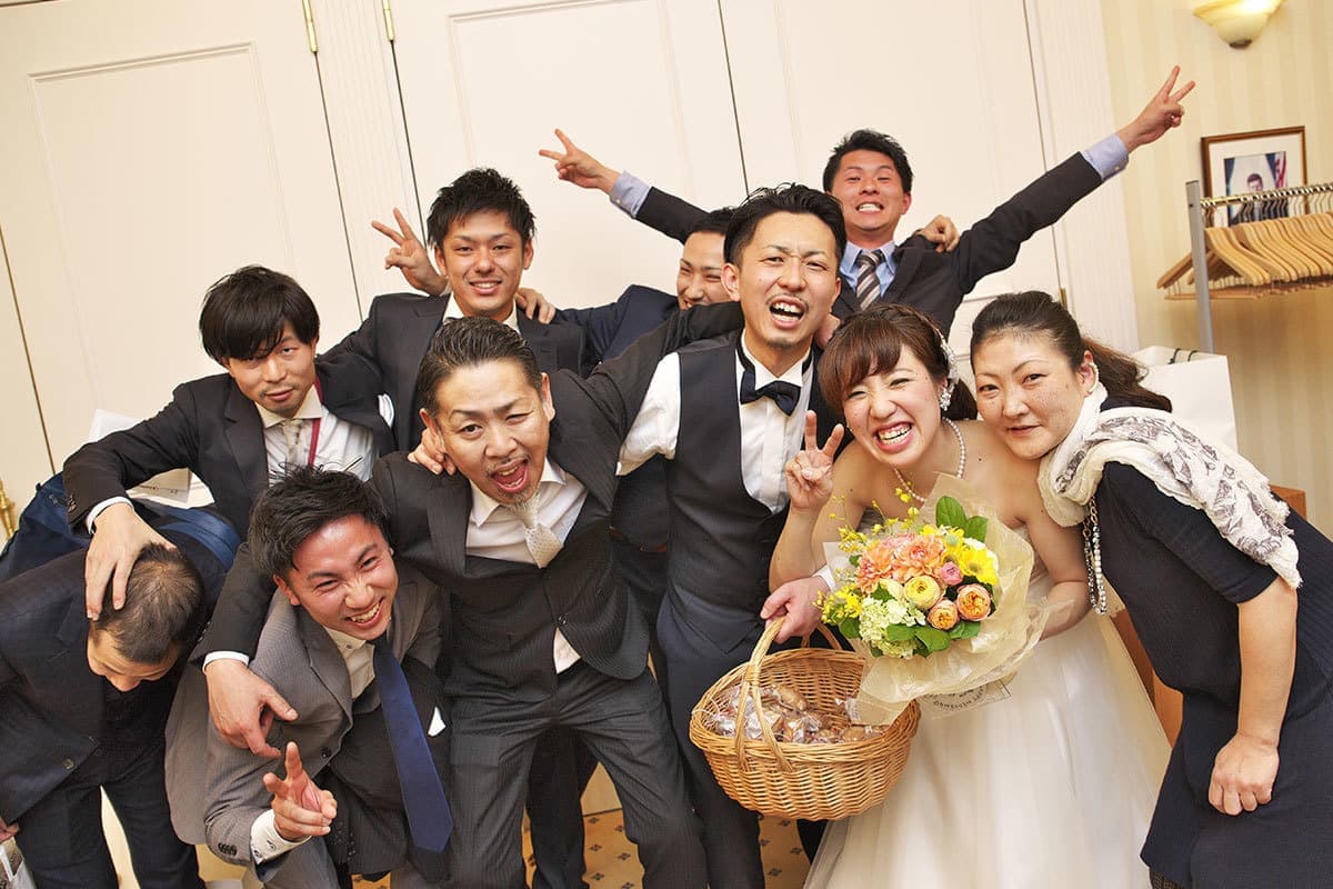 二次会だって撮影します