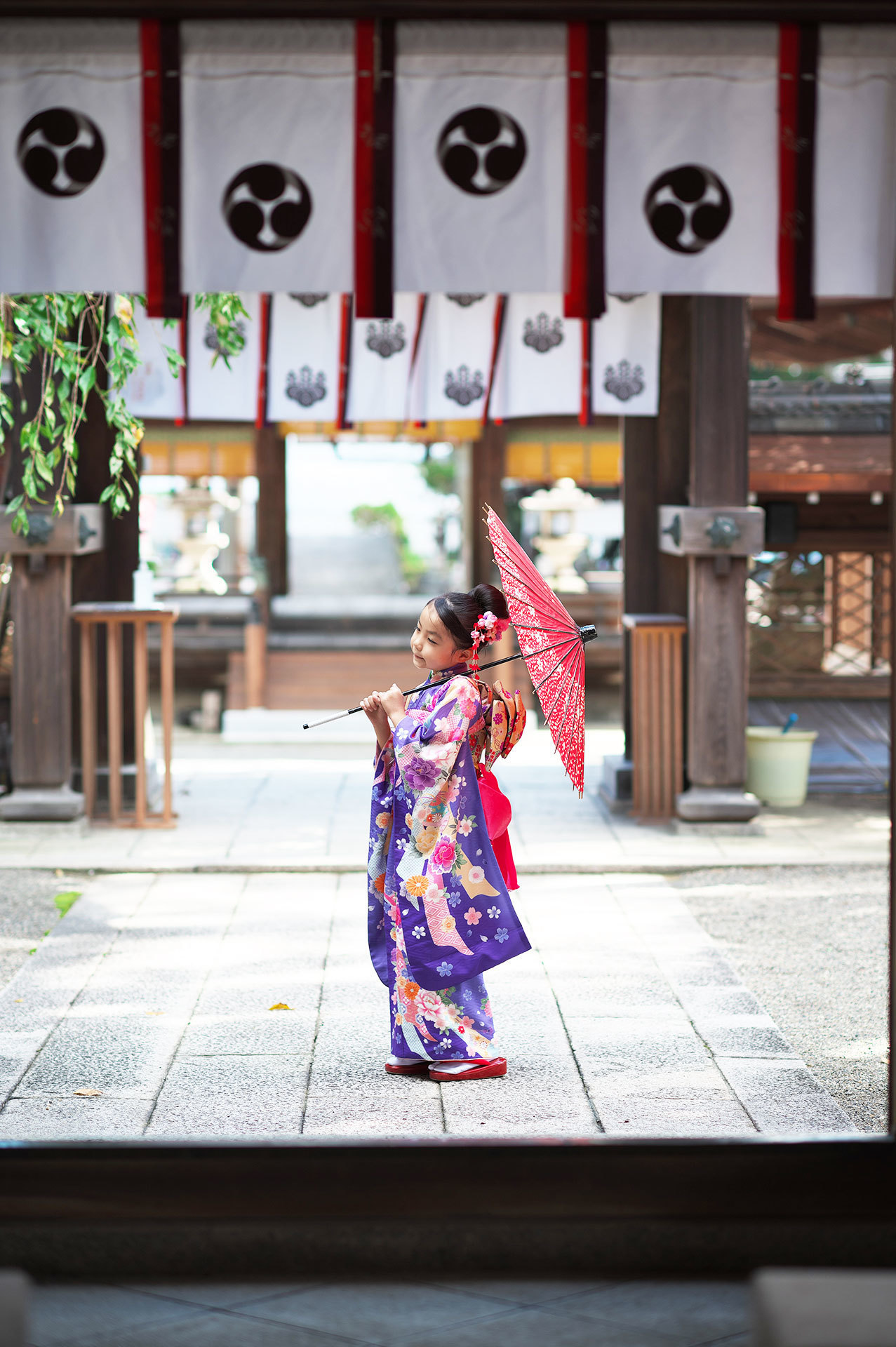 水口神社で七五三