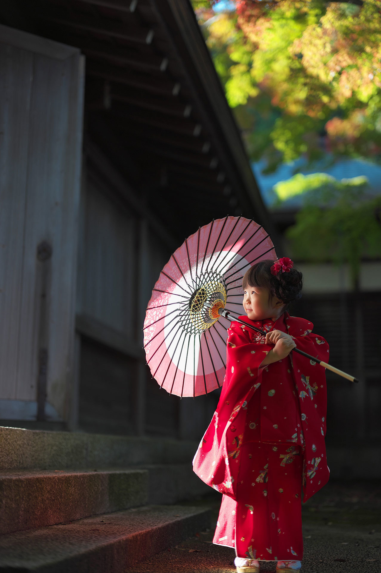 近江神宮で七五三